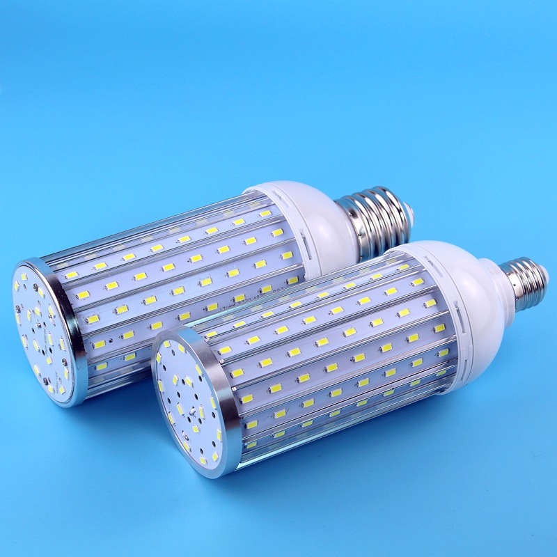 High-brightness LED corn lamp aluminum profile low-voltage 12V, 24V, 36V, 110V, 220V, 27-screw bulb factory supply Specification image