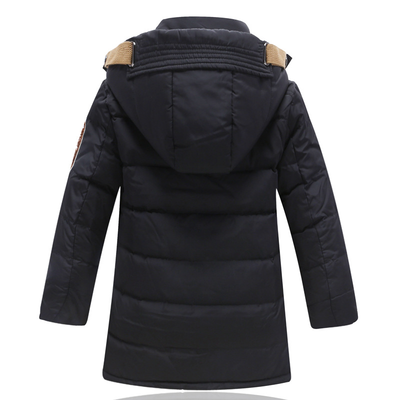 One-piece consignment delivery of children's clothing, mid-length and thickened new styles of children's down jackets for boys, wholesale from large and medium-sized children's winter clothing manufacturers Item Picture