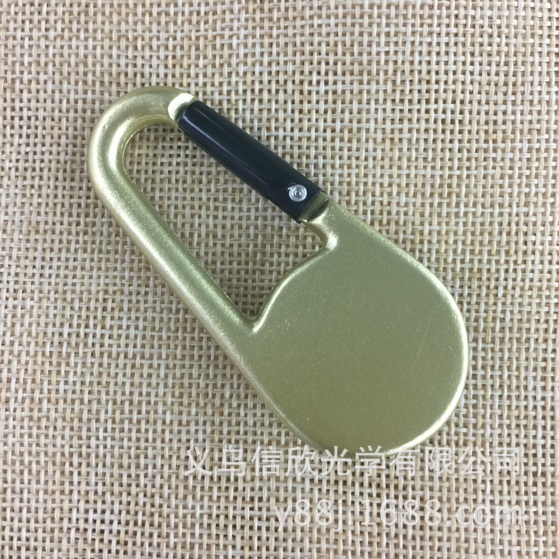 C27 aluminum alloy climbing buckle compass, metal climbing buckle compass, climbing buckle compass Specification image