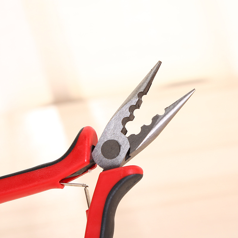 厂家定制三孔钳珠串五金工具老虎钳不锈钢工具手工饰品DIY钳批发