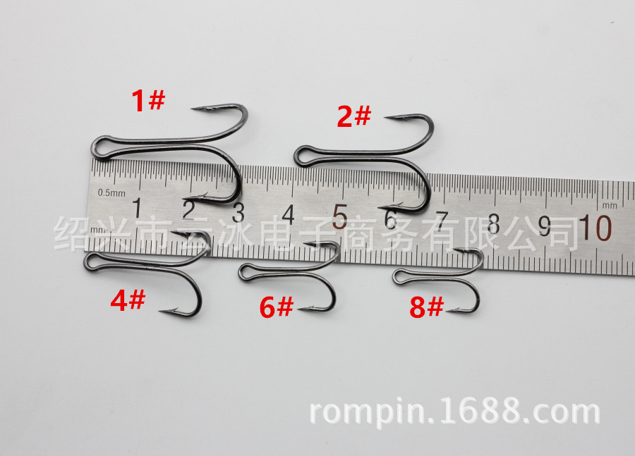 Two Java hook Luya two local hook double hook thunder frog frog two anchor sea fishing anchor fish fishing hook Luya fishing hook Application Scenario