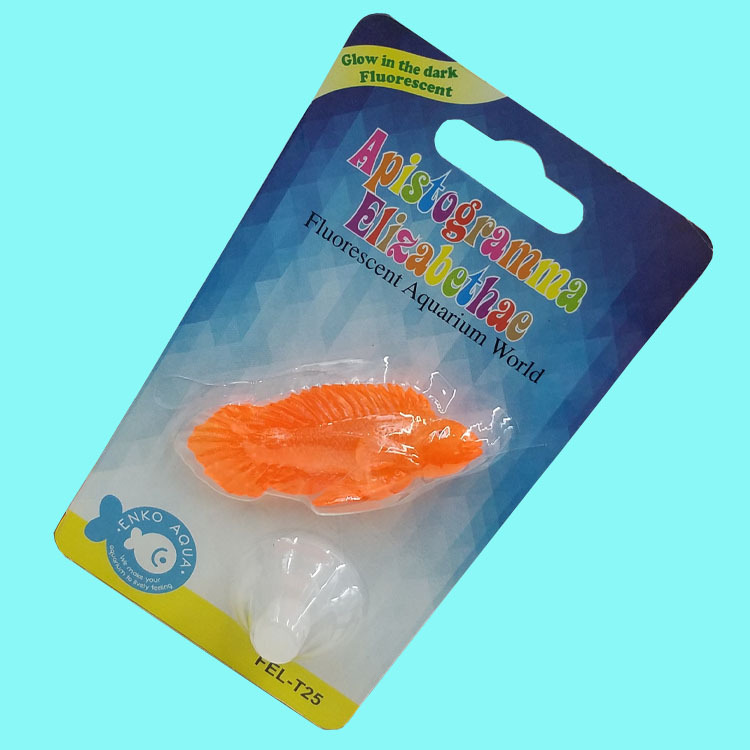 Baojie Aquarium Fish Tank Landscape Device Adsorption Simulation Fish filaments Sea Bass FEL-T25 Factory wholesale details Picture