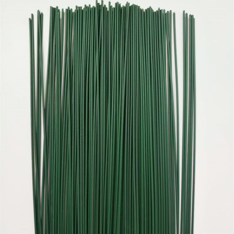 Wholesale wire mesh flower simulation flower manual DIY No. 2 flower rod single wire rod diameter 2MM long 60CM flower branches details Picture