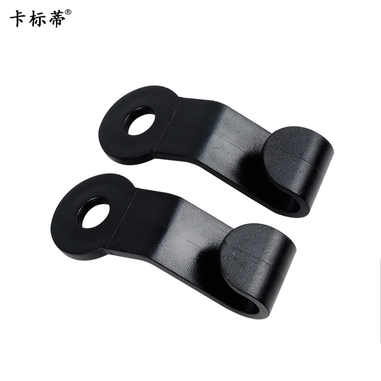 车载椅背挂钩/汽车塑料挂钩/车用杂物便携式挂钩/隐形式可拆挂钩产品图