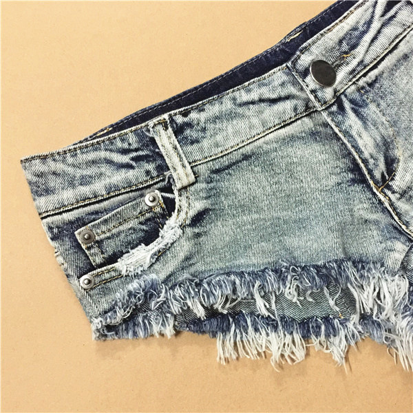 Summer and autumn women's pants, European and American nightclub hot pants, denim shorts, super shorts Application Scenario