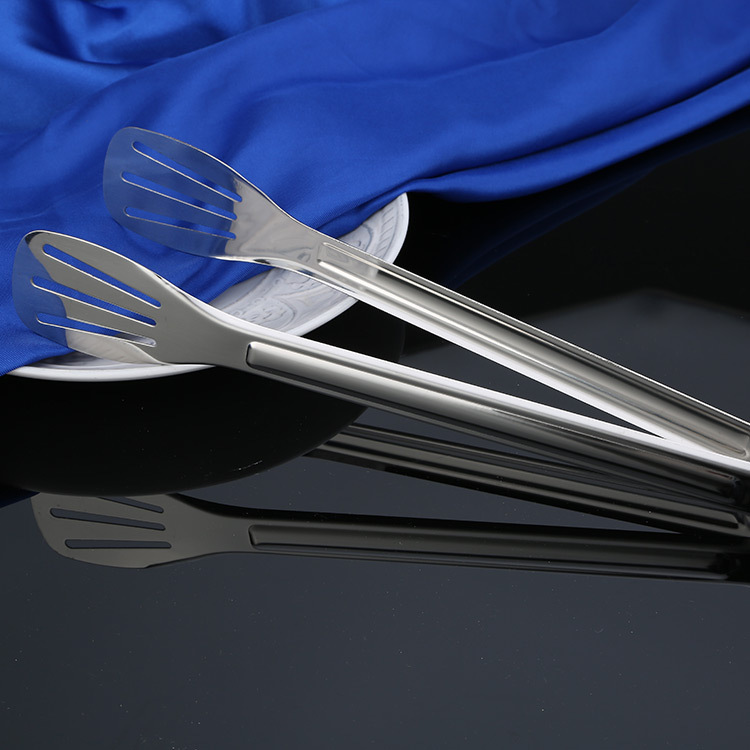 Stainless steel tongs, three-wire food tongs, multi-functional barbecue tongs, fried fish tongs, bread tongs, food tongs, barbecue tongs, kitchenware, kitchen tools, baking utensils, buffet tongs