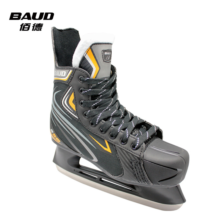 baud佰德R50成人冰球鞋儿童男女通用冰刀鞋真冰鞋速滑溜冰鞋工厂
