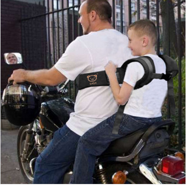 现货儿童电动车摩托车安全防护带 坐骑式安全背带摩托车绑带详情图1