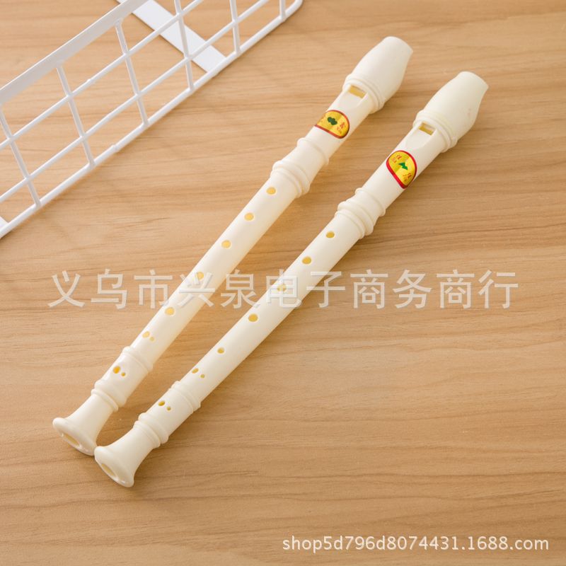 【3-1区】竖笛 300/箱玩具区白色塑料笛子 竖笛儿童玩具乐器教学乐器 一元日用百货