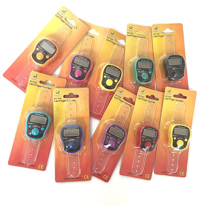 High-quality LED light ring chanting counter, manual electronic counter, LED counter wholesale Application Scenario