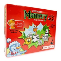 Puzzle toy Ladybug guess memory chess parent-child interactive children's board game Ladybug guess memory game
