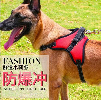 Amazon New Pet Chest Strap Explosion-Proof Flush Pet Leash Dog Chest Strap Pet Supplies Wholesale Specification drawing