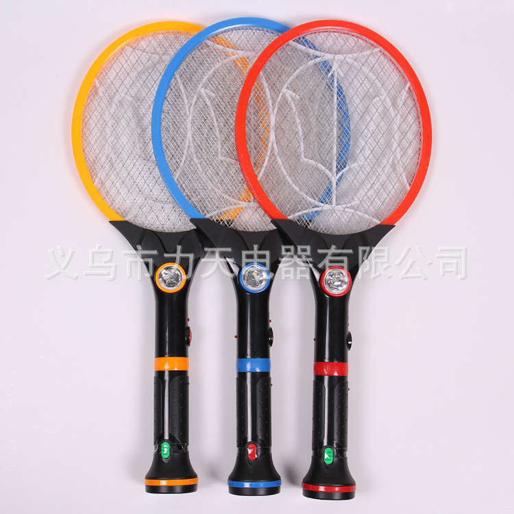 厂家直销GECKO品牌LTD-308带LED手电筒式可拆卸充电电蚊拍