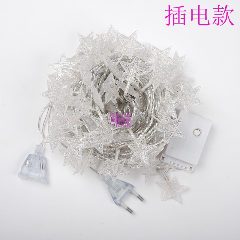 五角星灯串/2米/4米//灯细节图