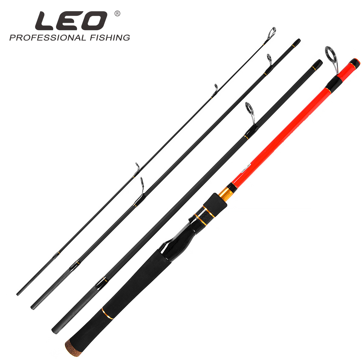 27874 Leo/ Leo [Four Carbon Luya Rod] High Carbon Thunder Bass Fishing Rod Ultra Short Shrink Bait Rod Specification drawing