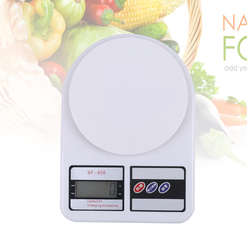 SF400高精度厨房电子称 厨房秤 家用食品电子秤 10kg烘焙秤药材秤图