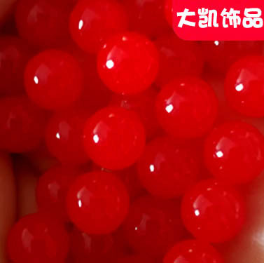 DIY jewelry accessories, handcrafted non-porous bead material wholesale bracelets, necklaces, loose beads, acrylic transparent jelly beads 8