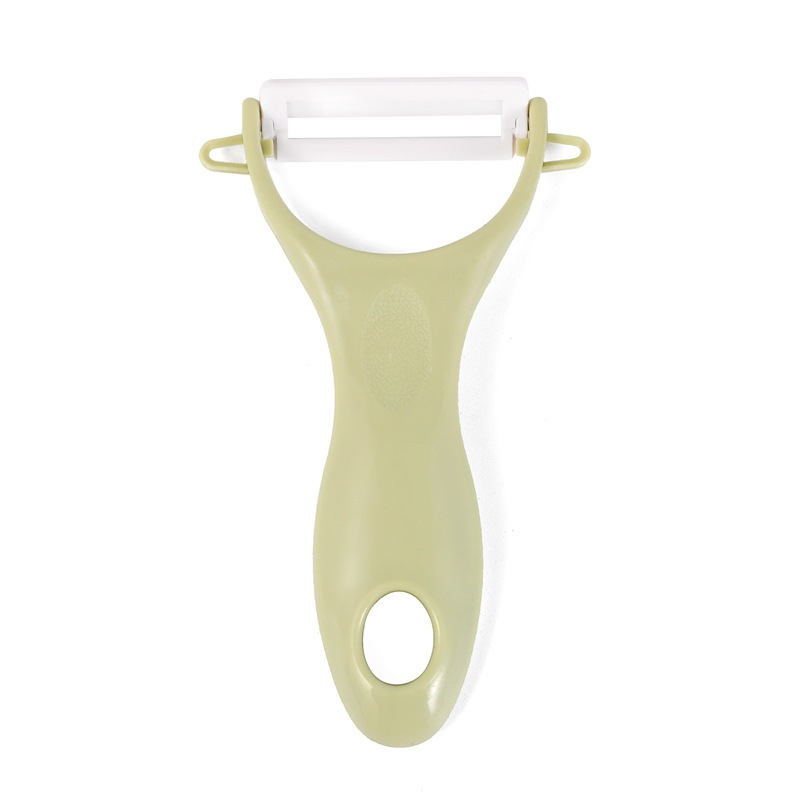 Gadgets de cocina simple nórdico color pelador cuchillos de pelar frutas multifunción calabaza cuchillos de pelar cerámica Item Picture