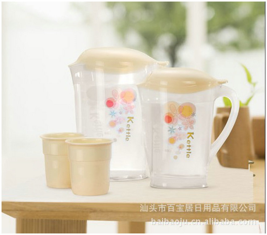 The manufacturer's best-selling high-quality plastic cold water bottle with cup, cold water bottle with a hundred treasures set, casual water bottle B-263 Application Scenario