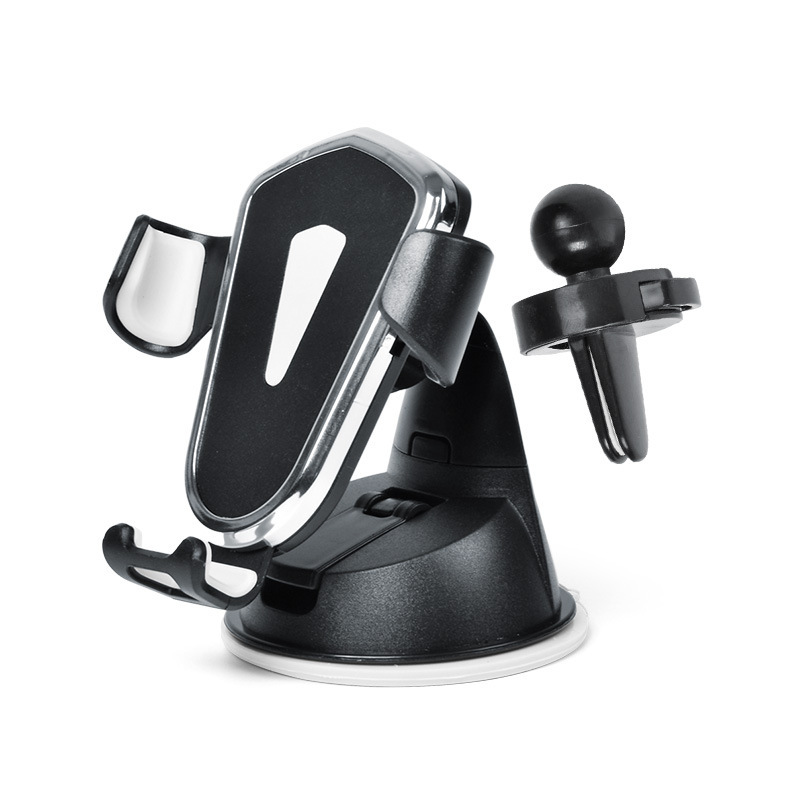 Shield car mobile phone gravity stand, air conditioning outlet suction cup, universal multi-functional car navigation stand Specification image