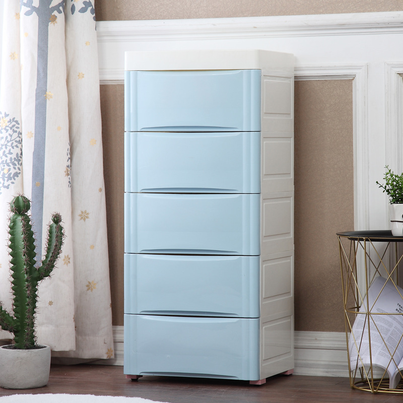 Storage Cabinet Plastic 38 Wide Drawer Type Children's Toy Locker Baby Clothes Organizer Box Fashion Wardrobe Specification drawing