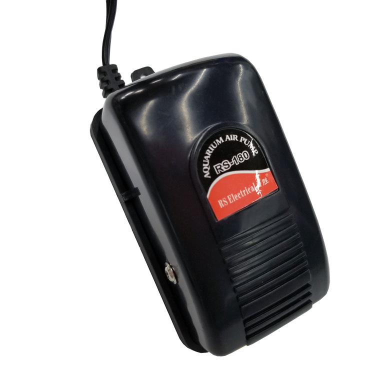 小型增氧泵 单孔充氧机 鱼缸氧气泵 打氧泵水族箱用品RS180详情图5