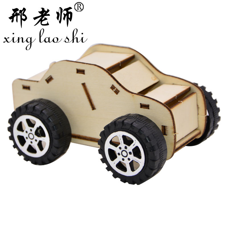 DIY tech trinket, children's toy, cute mini car toy model of Huili engineering vehicle Specification image