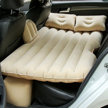 汽车充气床垫车载便携车床垫旅行分体植绒SUV床垫车内四季气垫床