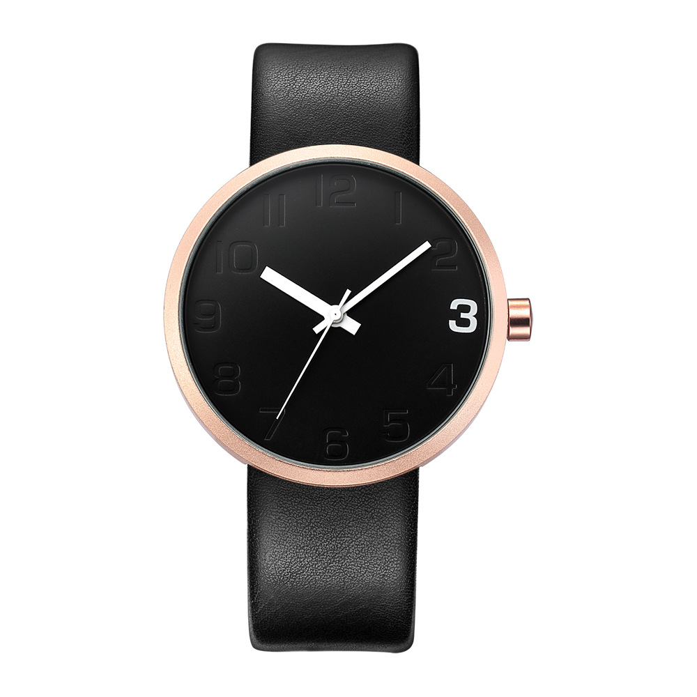 【 Factory Direct Supply for Small Quantities Wholesale 】TOMI Temi fashionable and simple watches, leather strap watches, men's and women's quartz watches Item Picture