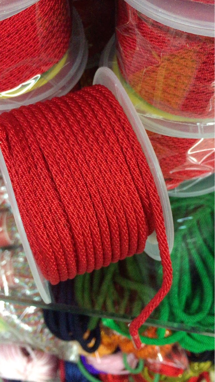 新款饰品线红绳3毫米粗中国结手链项链绳中国结
