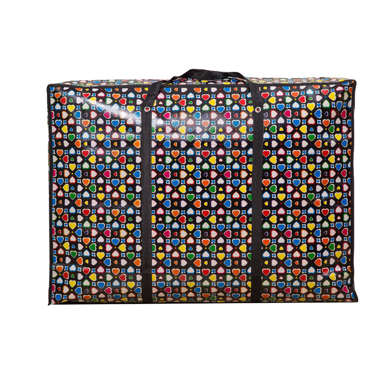 厂家批发防水编织袋搬家袋行李袋手提袋牛津布袋搬家袋子无纺布袋