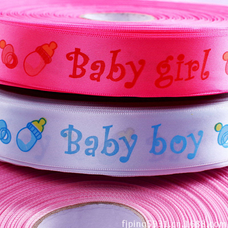 Tri-Color Plain Print Polyester With Logo Text Print Polyester With Wholesale Flowers Decorative Thread Tape Application Scenario