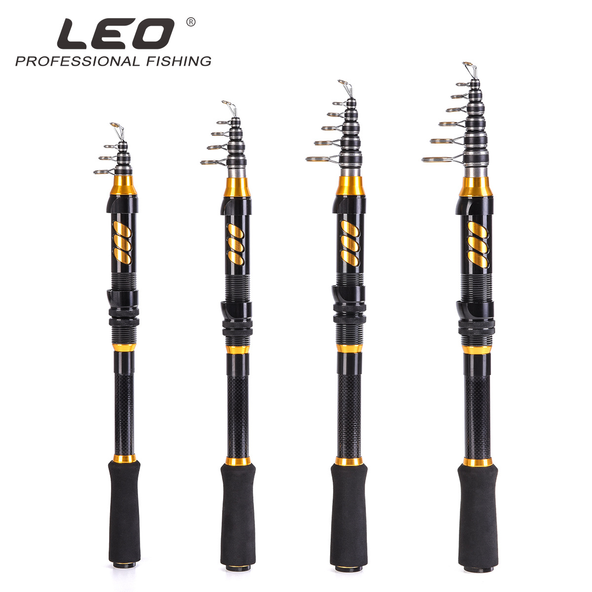 28004 LEO/ Leou [Rx Series Ultra-Short Carbon Fishing Rod] Mini Luaji Fishing Rod and fishing gear Cross-border details Picture