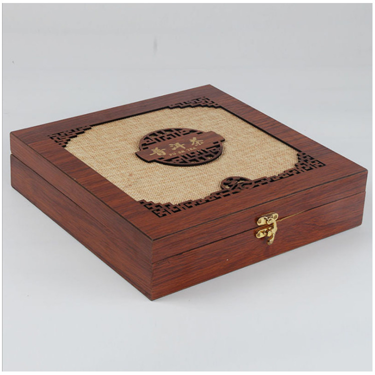 定制茶品包装盒 木制礼盒 普洱茶珍藏木盒 通用商务茶叶盒