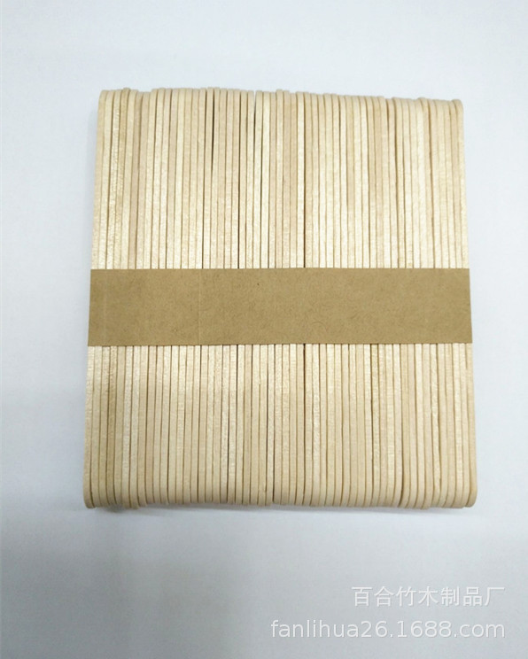 厂家直销 木制品冰棍棒雪糕棒114*15*2MM 幼儿园DIY 益智玩具