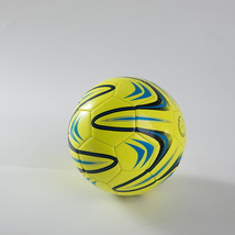 厂家直销PU机缝5号足球,中小学生训练用球,支持OEM加工