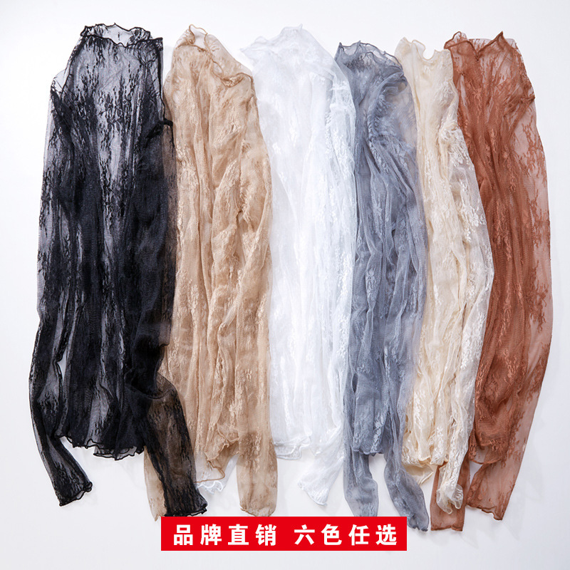 蕾丝、雪纺衫实物图