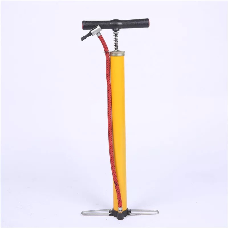 【华宝】厂家直销打气筒双脚环塑料手柄自行车高压家用汽车自行车
