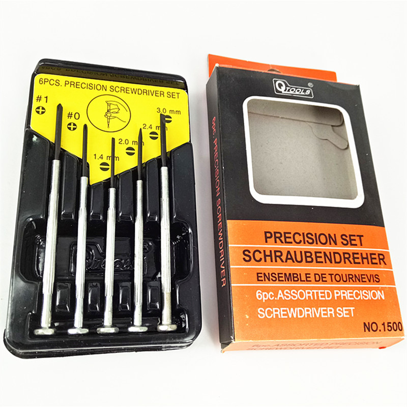 Factory direct sales of 5pc watch screwdrivers in large blue and red boxes, computer tools, mobile phone repair tools, screwdrivers and screwdrivers Application Scenario
