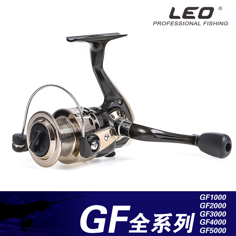 26921 【GF系列渔轮】纺车轮海钓路亚渔轮鱼杆轮 渔具批发