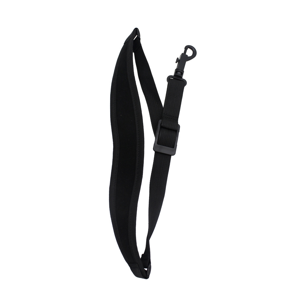 Wholesale musical instrument accessories: High-elastic cotton saxophone straps, adjustable single shoulder neck straps, effortless shoulder straps for beginners to play Item Picture