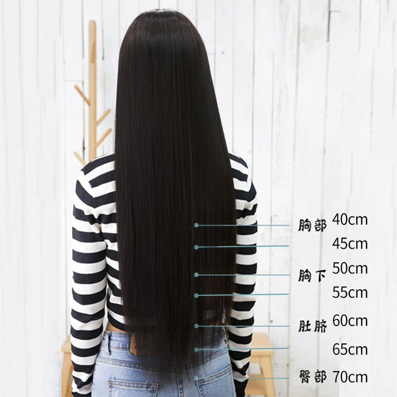 Customized pu real person hair pieces, real person real hair, new hair extension adhesive wig, wig wholesale from Shandong manufacturer Application Scenario