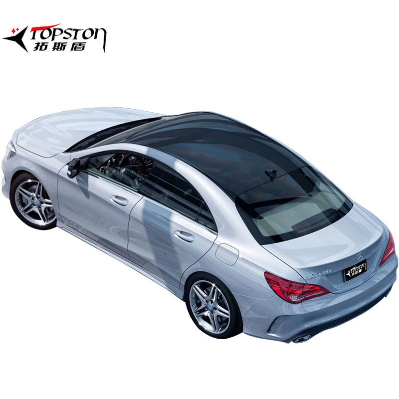 Manufacturers Direct Sales Of Bright Car Roof Film Three Layers Of Light Color Change Film Low Initial Sticky Black Anti-Panoramic Skylight Film Item Picture