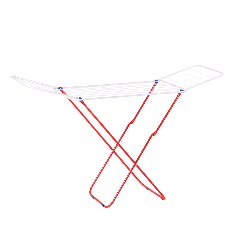 Drying Clothes Rack Manufacturers Butterfly Drying Clothes Rack Wing Drying Clothes Rack Iron Drying Clothes Rack Floor Drying Clothes Rack Balcony Hanger details Picture