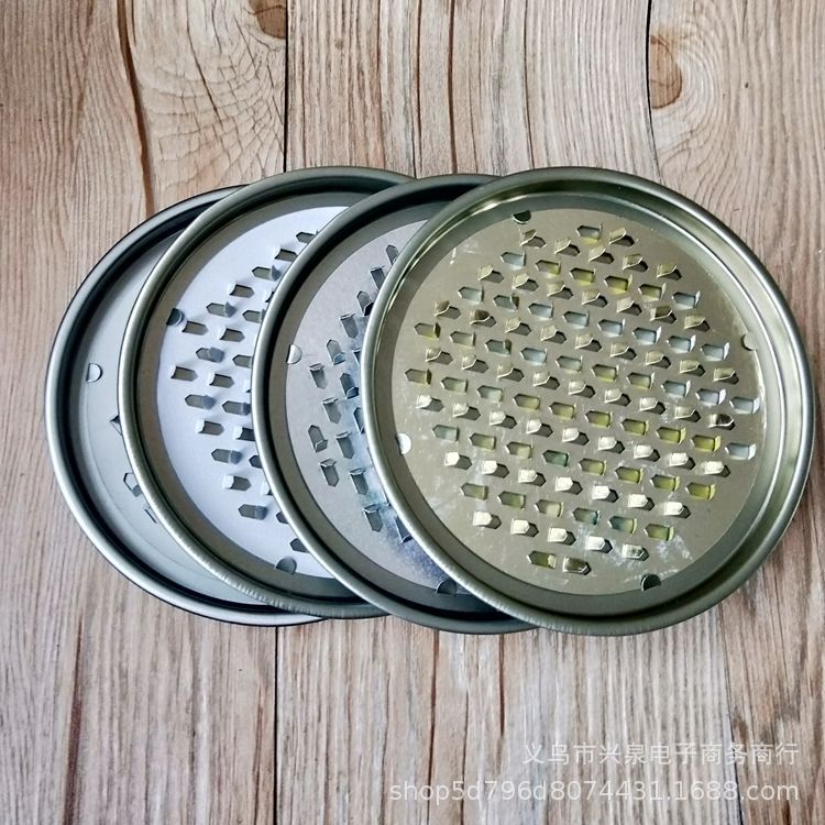 Metal serrated mosquito mat large fire repellent fly repellent tray with grey coil coil 1 yuan wholesale Application Scenario
