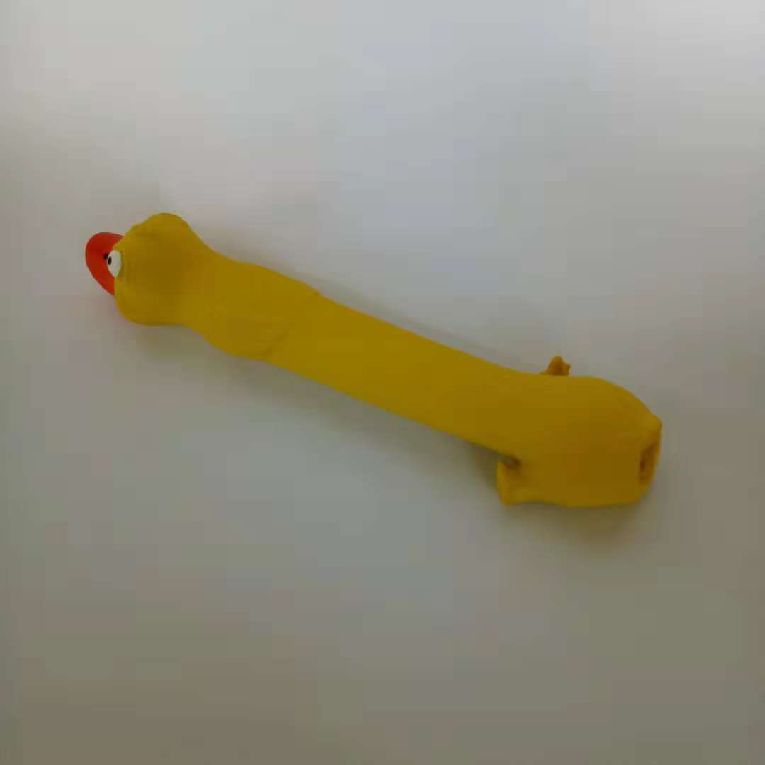 Natural Latex Duck, Sound, Bite Resistant. Good Company For Dogs. Application Scenario