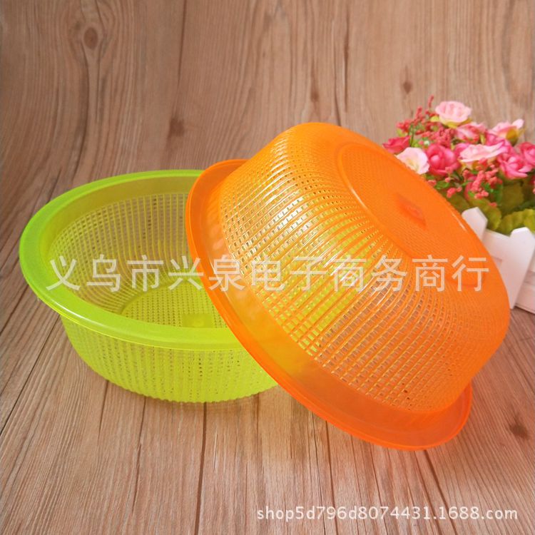 【 Zone 2-2 】 Millet basket 400 yuan per piece, colorful rice-washing sieve, fruit basket, rice-washing vine, rice-washing basket, small leak-proof basket, one yuan for wholesale of small commodities details Picture
