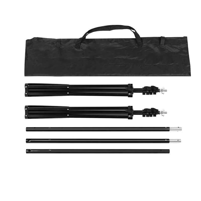 Oulai Shi 2* 2-meter background frame, horizontal bar, photography light stand, photography background cloth, photography frame background bracket, gantry frame details Picture