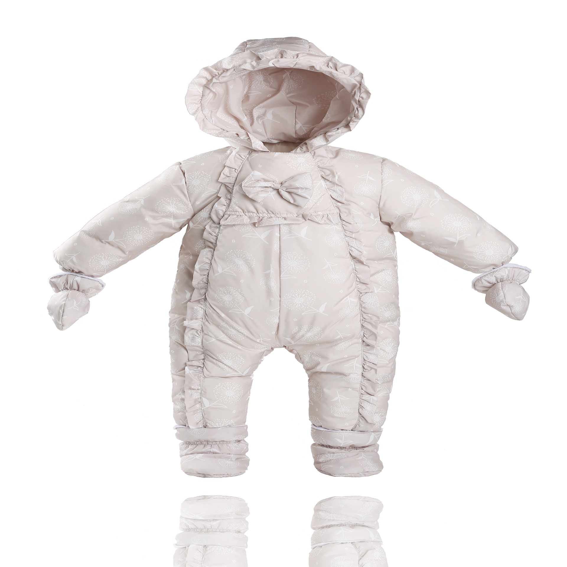 2018 new style baby one-piece down jacket, thickened one-piece coat for newborn children, Hayi, one-piece consignment details Picture