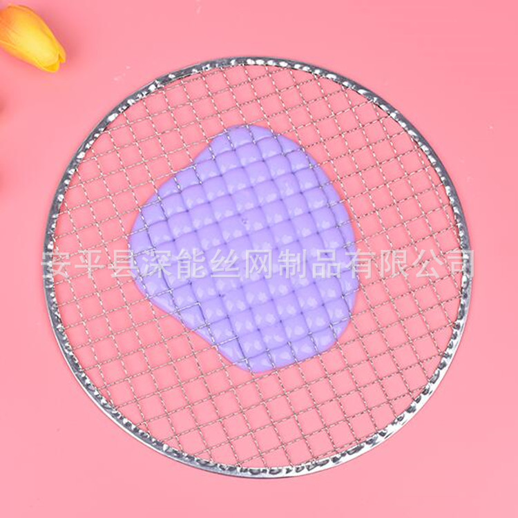 起/泡/胶/十/字/网/格/泥/圆/形/铁细节图